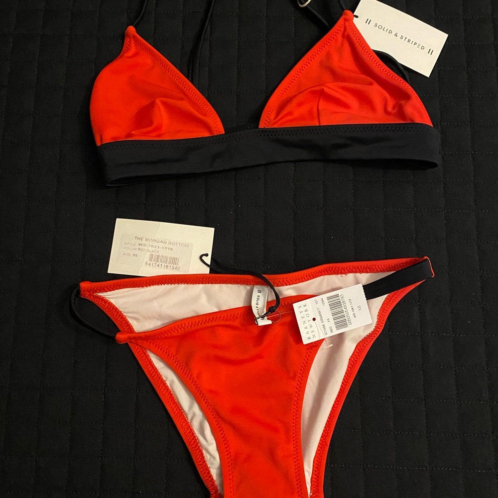 Solid & Striped Morgan bikini NWT